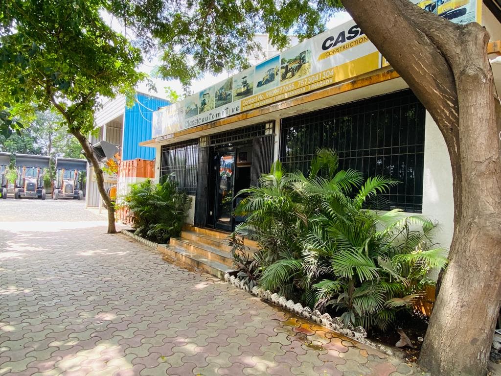 Classic automotive dealership facility in Rajkot