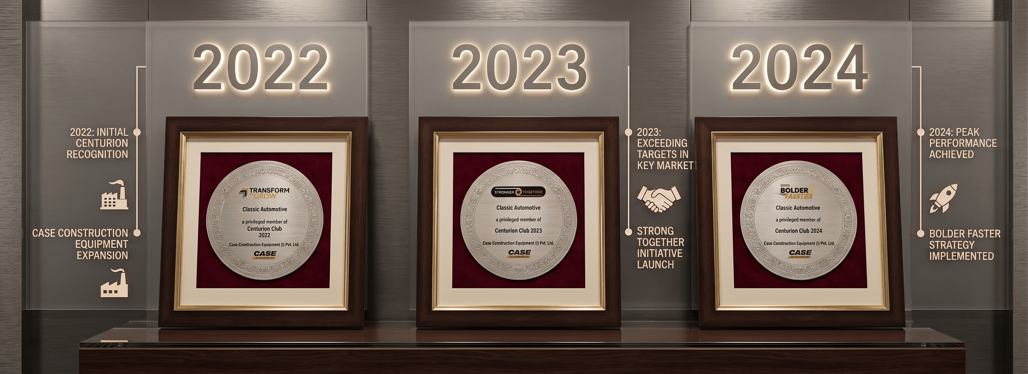 Consistent top performance period from 2021 to 2025